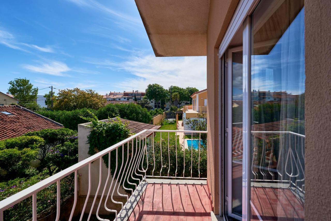 Bright Apartment With Garden In Cascais Eksteriør billede